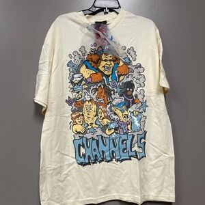 Channel 5 Graphic T-Shirt Cream XL